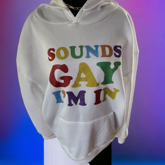 Show Your Pride!  Ladies XL Hoodie. - Picture 2 of 3